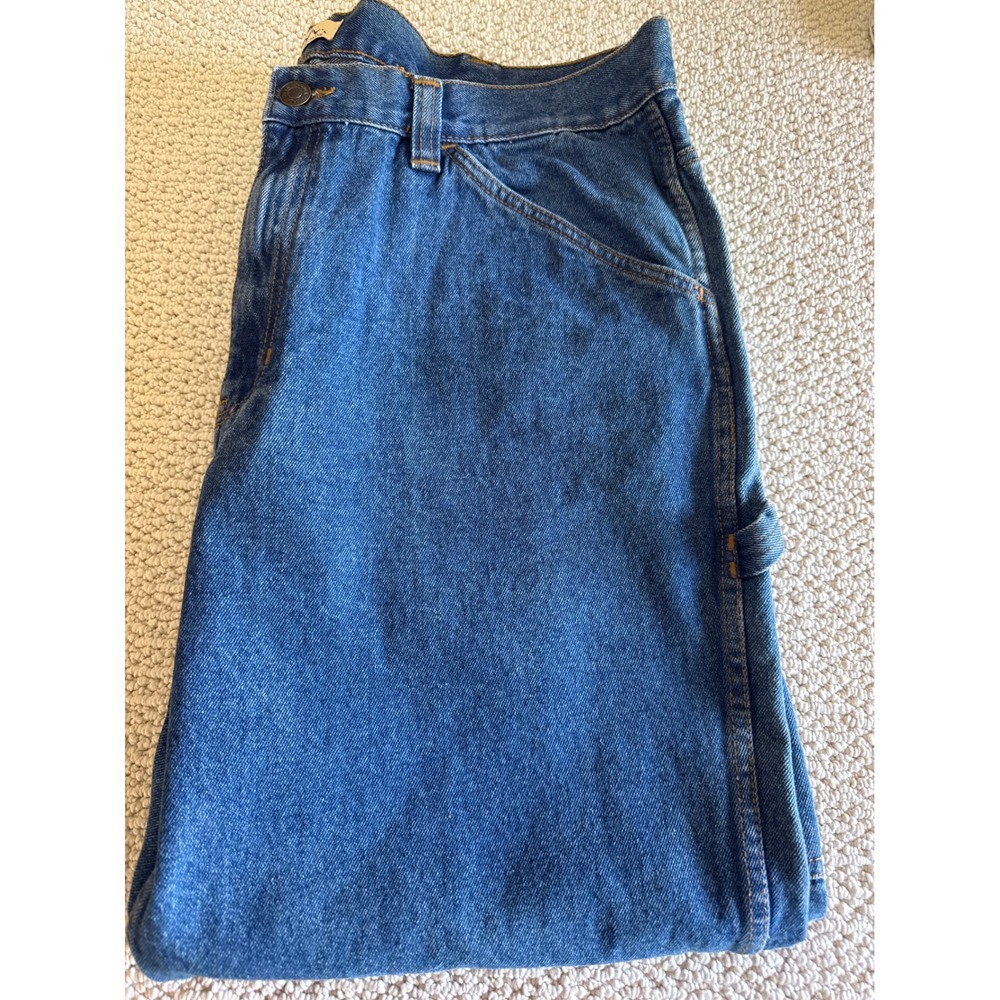 Blue Mountain Regular Fit Utility Jeans Blue 42x30 Carpenter Workwear Denim NWT